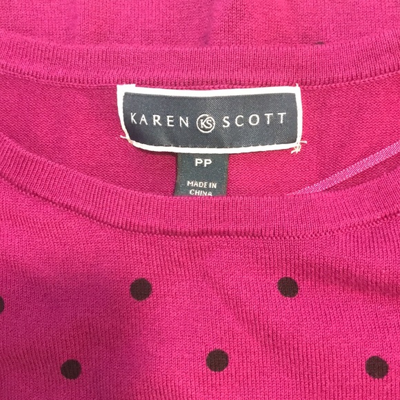 Karen Scott light sweater - Picture 4 of 6